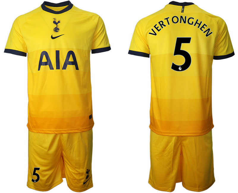 Men 2021 Tottenham Hotspur away #5 soccer jerseys